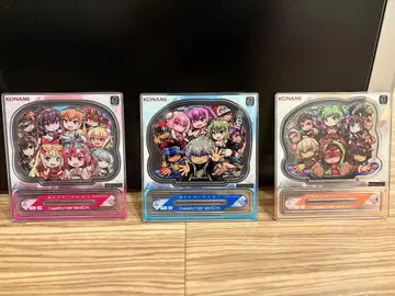 KONAMI beatmania IIDX 아크릴 스탠드 3개 세트