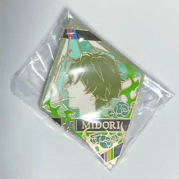 유성대 타카미네 미도리 핀 배지 다이아몬드형
