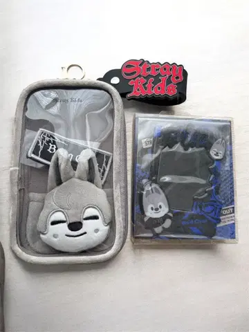 straykids skzoo 트레이딩 카드 케이스 아크릴 스탠드 파우치
