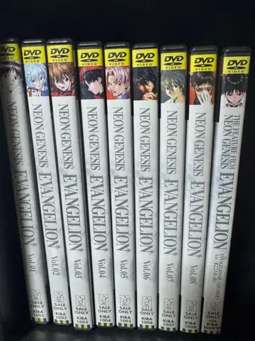 에반게리온 구 DVD 전권