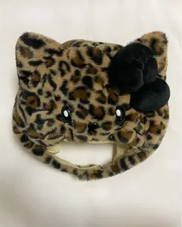 USJ 유니버셜 헬로키티 레오파드 무늬 고양이 귀 모자