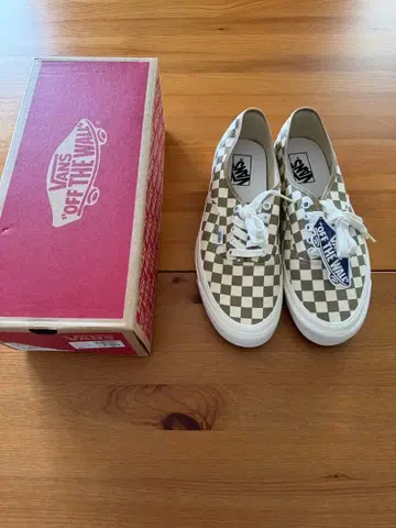 vans 오센틱 체커