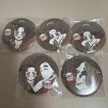 귀멸의 칼날 무한성 다이닝 제4기 즐거운 복권 캔뱃지 하쿠지 코유키