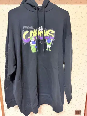 Candy Stripper 그래픽 후드티