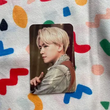 일본 BAEKHYUN 백현 시리얼 당첨 EXO 트레이딩 카드