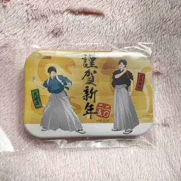 하이큐!! 설날 비주얼 쿠로오 테츠로 대장 우 스탠드 포함 스퀘어 캔뱃지