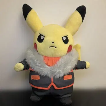 포켓몬 센터 한정판 보스 놀이 피카츄F 플레어단 봉제 인형 2018