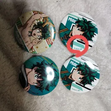 나의 히어로 아카데미아 미도리야 이즈쿠 캔 배치 4개 세트