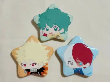 나의 히어로 아카데미아 히로아카 쇼비도 캔뱃지 미도리야 바쿠고 토도로키