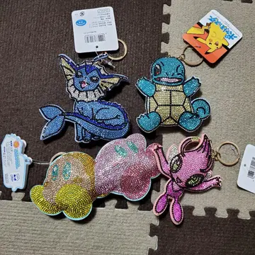 반짝반짝 키링 포켓몬스터 커비