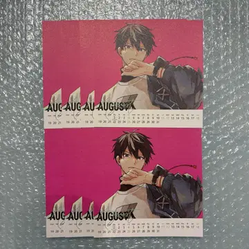 기븐 달력 2024 8월 카미노야마 리츠카 8매