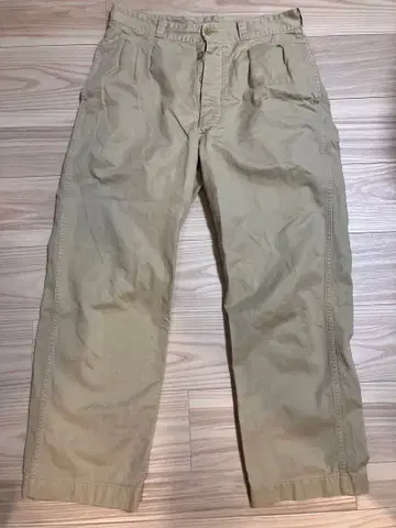 ARAN 아란 F.2P PT 베이지 M-52 치노 팬츠 군 팬츠 일본제