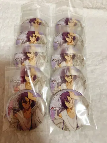 쿠로코의 농구 쇼와노트 비 온 뒤 캔뱃지 무라사키바라 아츠시 10개