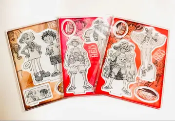 원피스 필름 레드 루피&우타 3종 세트