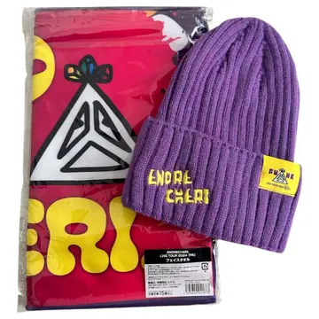 .ENDRECHERI. 엔드 리케리 도모토 츠요시 페이스 타월 니트 모자