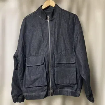 ZARA 데님 지퍼 자켓