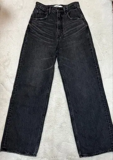 AZUL DENIM 하이웨스트 와이드 데님 250ISS11-004J