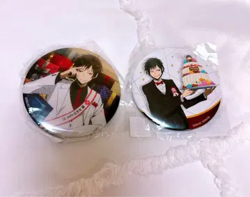 듀라라라 오리하라 이자야 캔뱃지 2개 세트