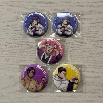 골든 카무이 TOPPA 캔뱃지