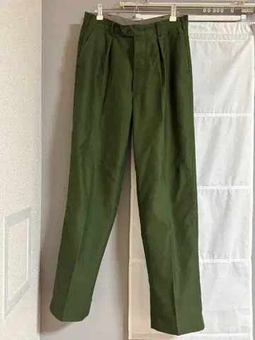 C46 카고 팬츠 올리브 그린 밀리터리 스웨덴군