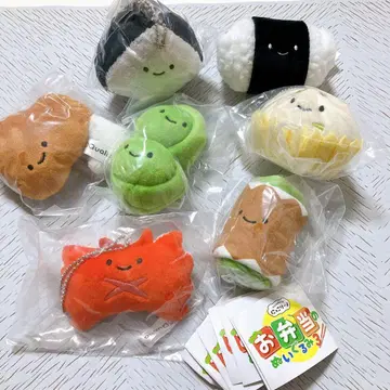닛코리노 도시락 봉제 인형 3종 컴플리트 덤 포함