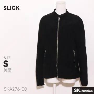 새상품급 SLICK 아우터 자켓 스탠드 카라 지퍼 사양 경량 소재