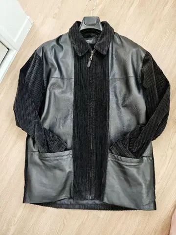 BERNINI 레더 도킹 자켓