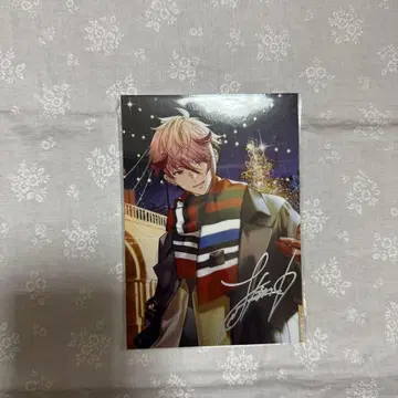 니지산지 세라프 다즐 가든 윈터 데이트 금박 사인 포함 브로마이드