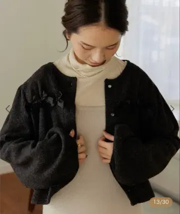 [ flower ] petite ribbon top