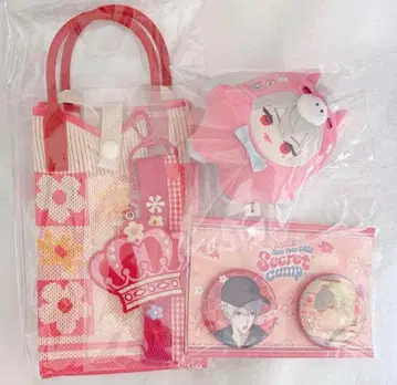 니지산지 쿠츠하 에토누이 캔뱃지 미니백 lucky box 신춘