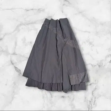 [ 90s Archive ] 비대칭 패치워크 스커트 Y2K 모드