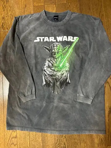 STAR WARS 요다 롱 슬리브 T셔츠