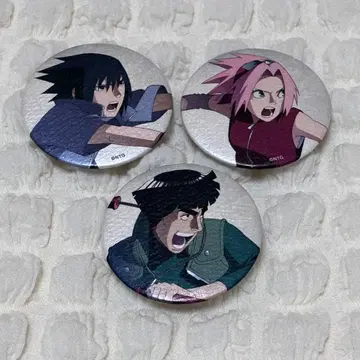 NARUTO 갤러리 캔뱃지 사스케 사쿠라 가이