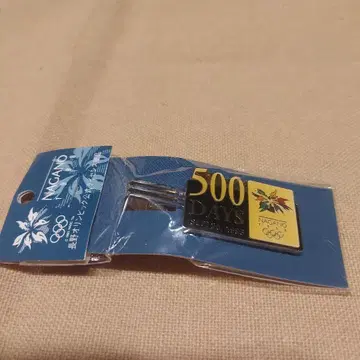 [ 새상품, 희귀 ] 나가노 올림픽 넥타이핀 1998 공식 라이선스 상품