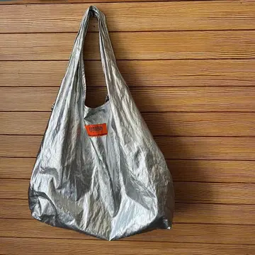 유니버셜 오버롤 패커블 에코백 실버