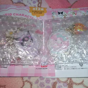 [새상품] 산리오 반짝반짝 후르츠 참 대형 딸기 마이멜로디 쿠로미