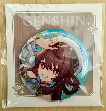 원신 도쿄 타워 콜라보 호두 BIG 캔뱃지