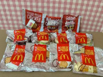 맥도날드 후드 스트랩 피규어