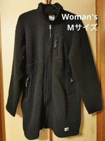 THE NORTH FACE 플리스 롱 자켓 M 블랙
