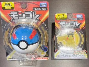 [ 묶음 판매 ] 몬코레 슈퍼볼 캡틴 피카츄