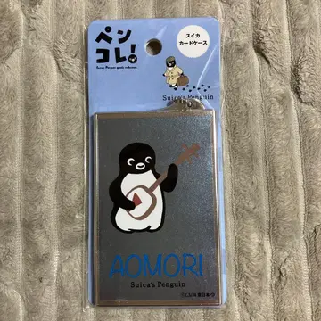 Suica 펭귄 카드 케이스 패스 케이스 아오모리