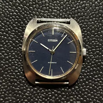 시티즌 CITIZEN 빈티지 cal.7600 네이비 다이얼 자동 와인딩
