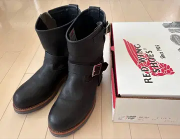 REDWING 엔지니어 부츠 블랙 8182 8.5D USA 제조