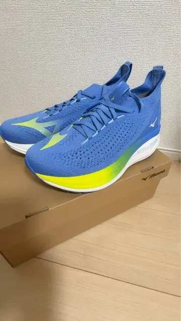 미즈노 네오 비스타2/네오 비스타2/25.0cm 파랑/노랑