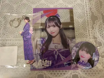 iLiFE! 순령 미키 아크릴 키링 클리어 카드 캔뱃지 세트