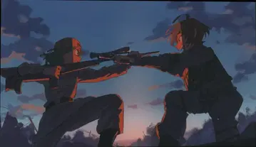 KADOKAWA 특전 엽서 노자키 아츠코 건게일 온라인 아이캐치 엽서 3