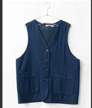 [ 미사용 ] sun valley 선밸리 데님 x 플리스 베스트