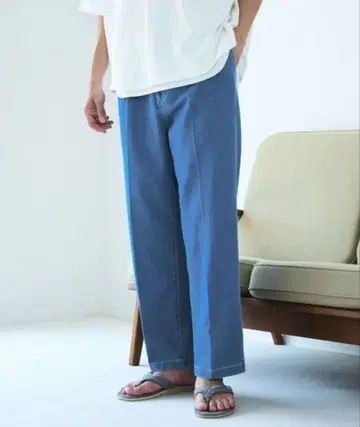 [ BAYFLOW ] 쿨 터치 트라우저 데님 팬츠