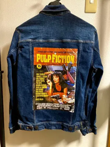 펄프 픽션 데님 자켓 유럽 구매