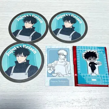 주술회전 콜라보 카페 후시구로 메구미 미니 아크릴 스탠드 폴라샷